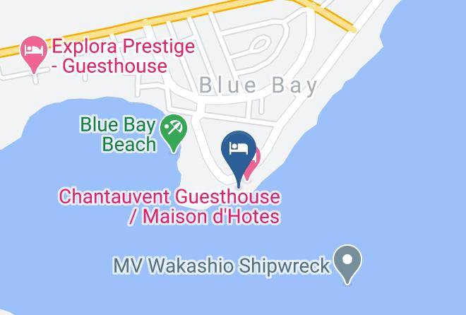 Beau Vallon - Blue Beryl Guest House Maps