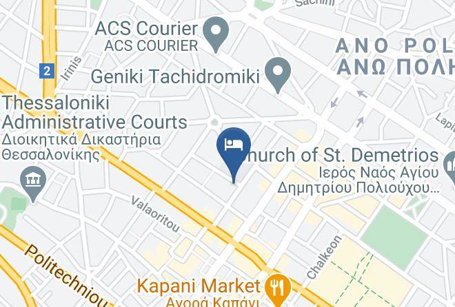 Salonica - Blue Bottle Boutique Hotel Maps