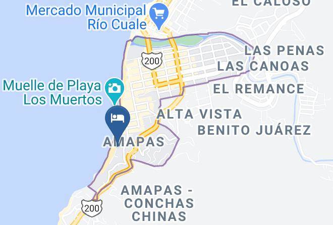 Puerto Vallarta - Blue Chairs Resort By The Sea Maps