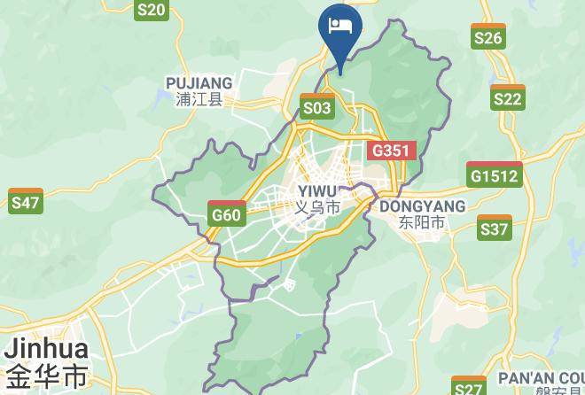 Jinhua - Blue City Hotel Maps