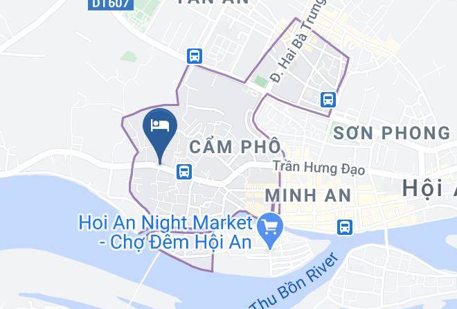 Hi An - Blue Clouds Homestay Maps