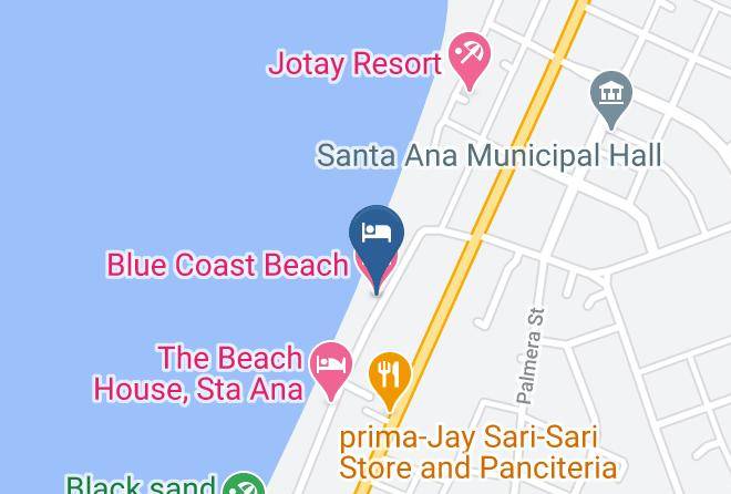 Cagayan - Blue Coast Beach Hotel Maps