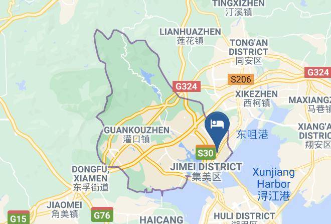 Xiamen - Blue Coast Business Hotel Xiamen Maps