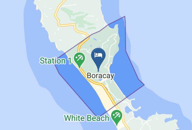 Aklan - Blue Coral Resort Boracay Maps
