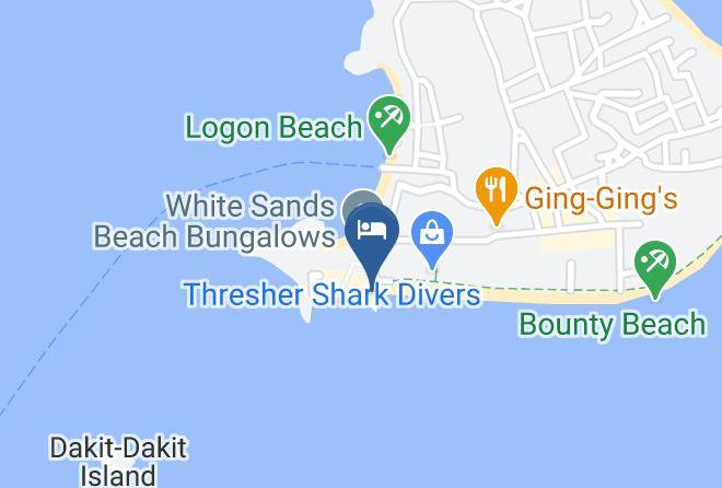 Cebu - Blue Corals Beach Resort Maps