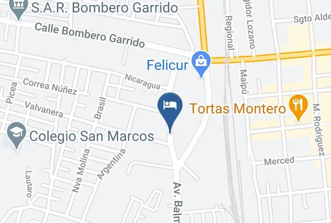 Curico Province - Blue Curico Maps