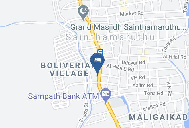 Trincomalee - Blue Deira Hotel Maps