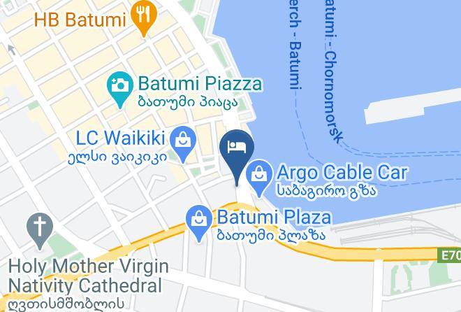 Batumi - Blue Deniz Hotel Maps