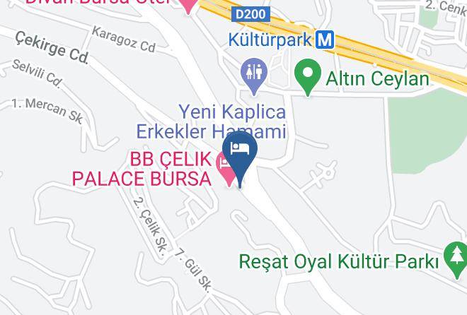 Osmangazi - Blue Diamond Bursa Palace Maps