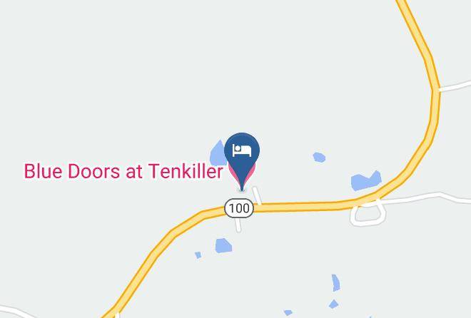 Blue Doors At Tenkiller Map