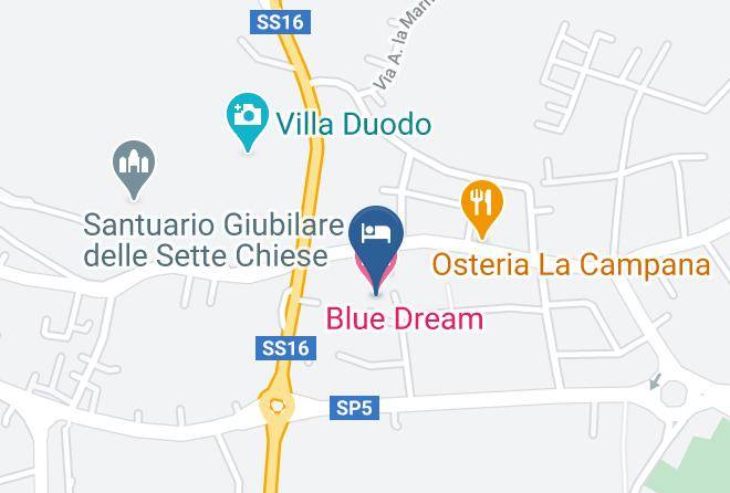 Blue Dream Hotel Map