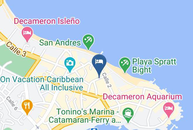 Blue Emerald Inn Map