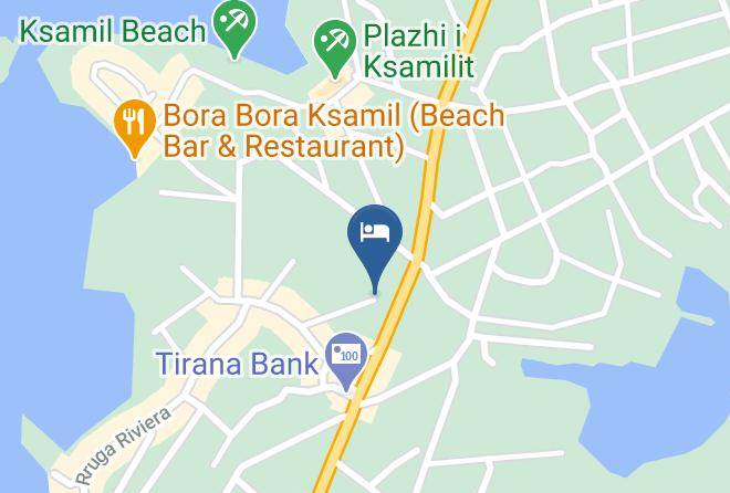 Saranda - Blue Eye Hotel Maps