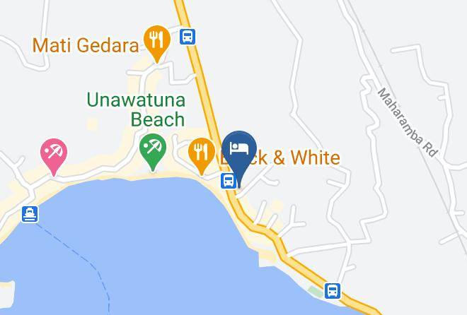 Galle - Blue Eyes Inn Maps