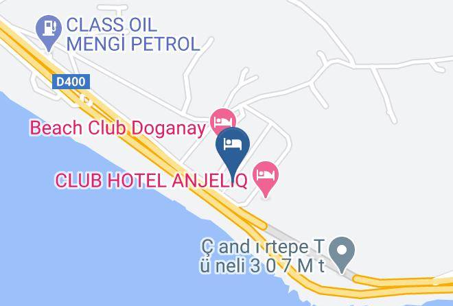 Alanya - Blue Fish Hotel Maps