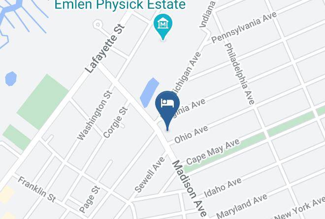Cape May - Blue Fish Inn Maps