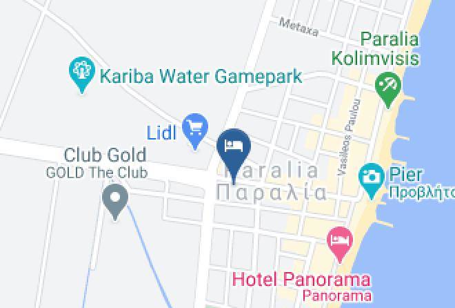 Pieria - Blue Garden Hotel Maps