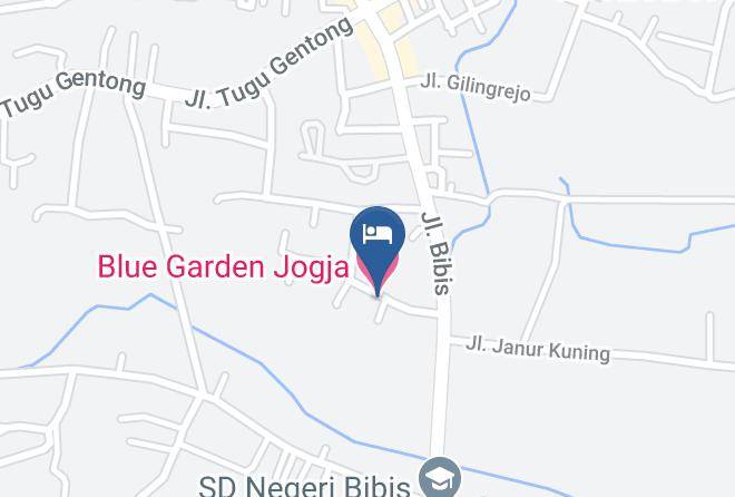 Bantul Regency - Blue Garden Jogja Maps