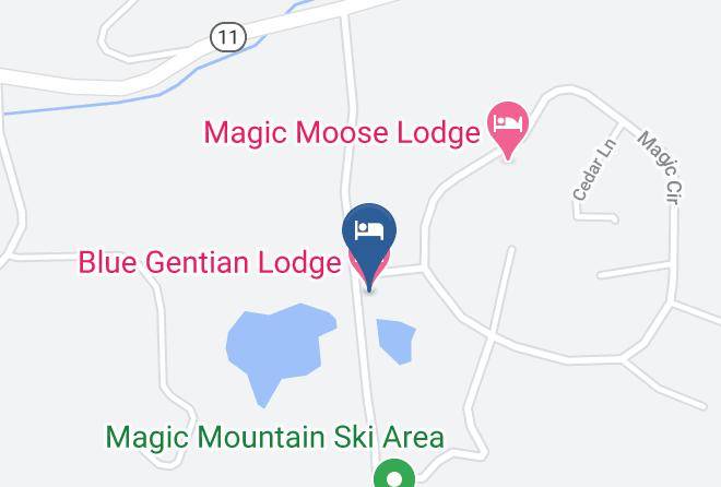 Windham - Blue Gentian Lodge Maps