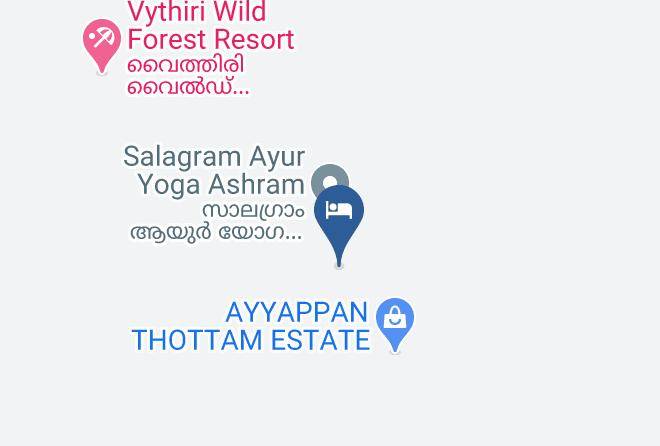 Vythiri - Blue Ginger Resorts Maps