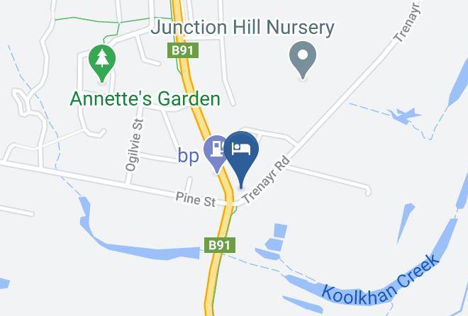 Clarence Valley - Blue Goose Hotel Maps