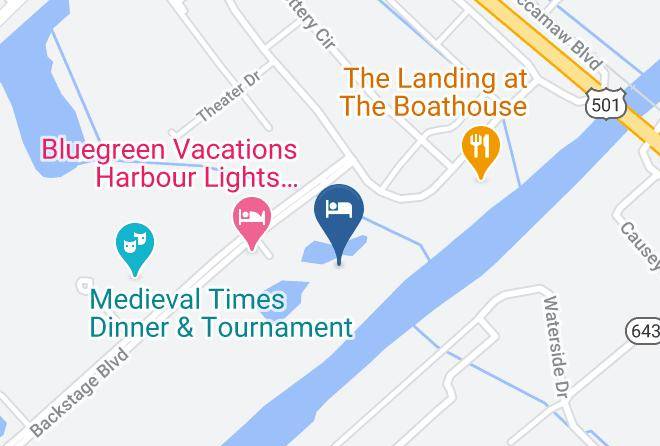 Blue Green Resort Meet Map