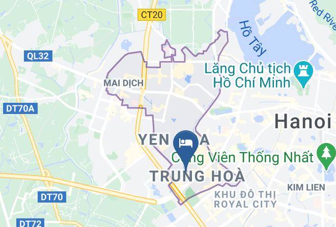Blue Hanoi Inn City Hotel Map