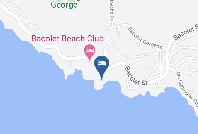 Blue Haven Hotel Map