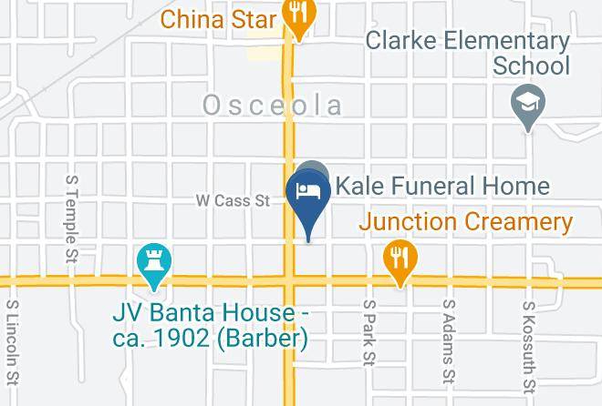 Blue Haven Hotel Map