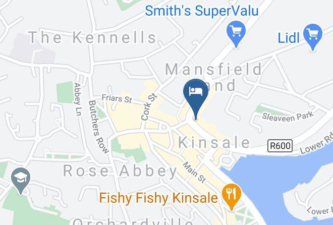 Town Plots - Blue Haven Hotel Kinsale Maps