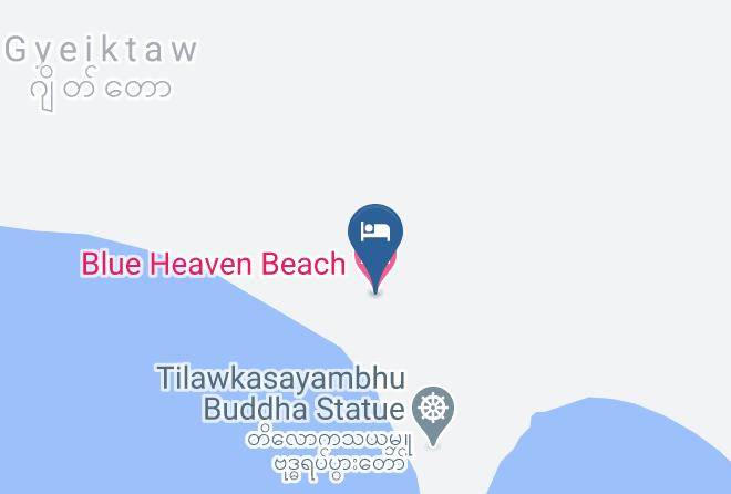 Thandwe - Blue Heaven Beach Hotel Maps