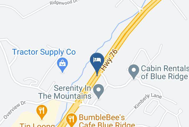 Fannin - Blue Heaven Bed Breakfast Maps