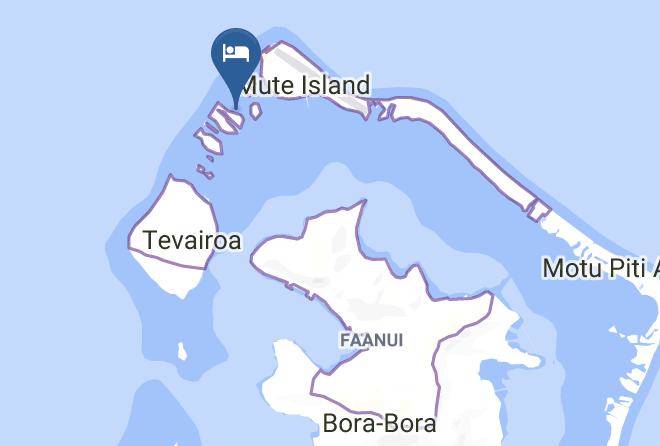 Bora Bora - Blue Heaven Island Maps