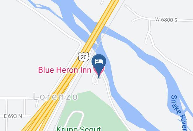 Jefferson - Blue Heron Inn Maps