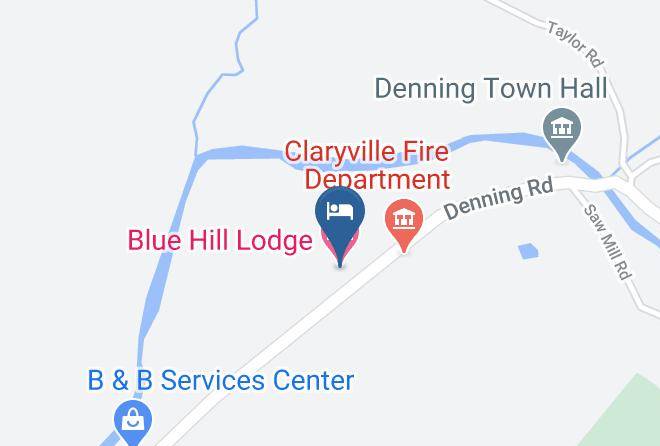 Ulster - Blue Hill Lodge & Cafe Maps