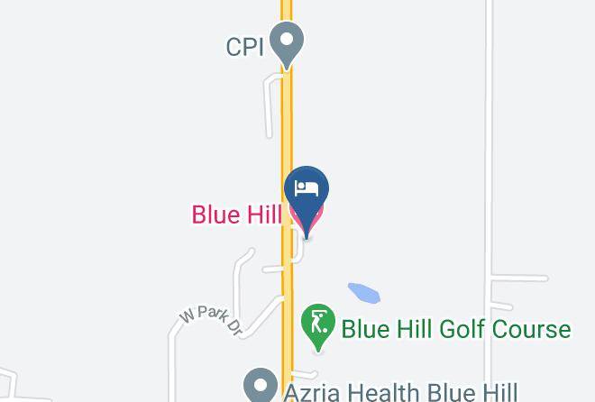 Blue Hill Motel Map