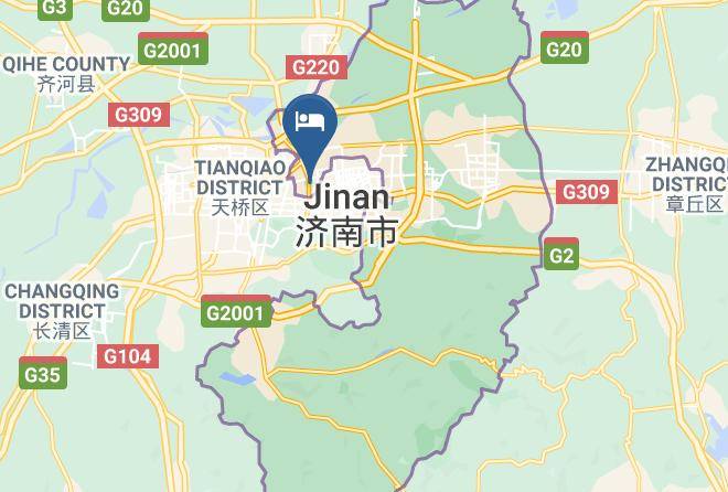 Ji Nan - Blue Horizon Hotel Maps