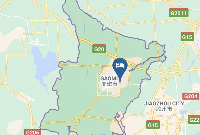 Weifang - Blue Horizon International Hotel Gaomi Maps