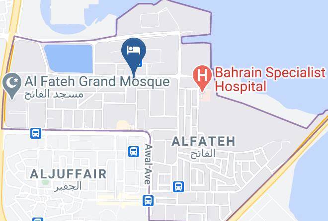 Manama - Blue Horizon Maps