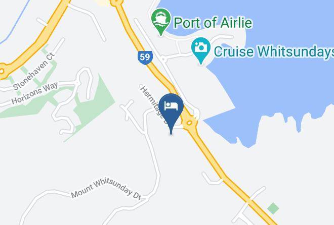 Whitsunday - Blue Horizon Resort Maps