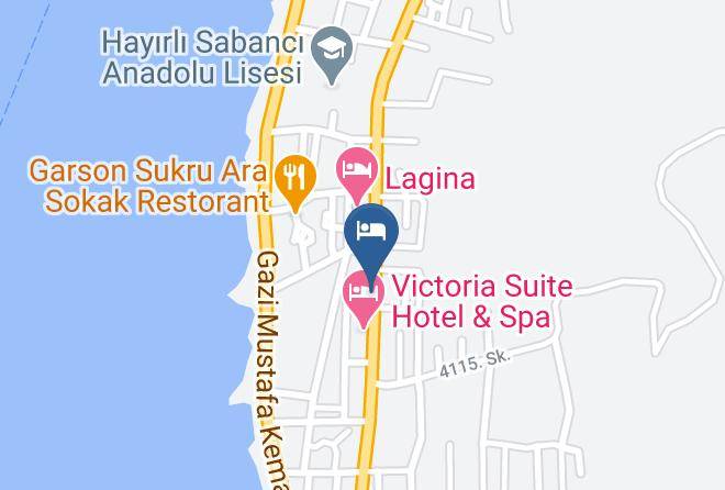 Bodrum - Blue Hotel Maps