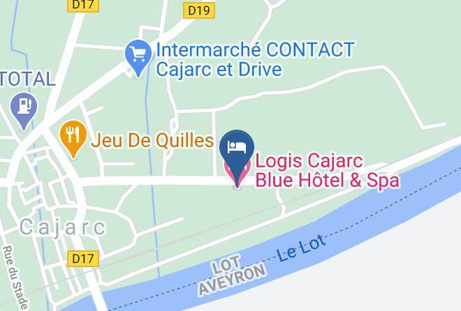 Lot - Blue Hotel Cajarc Maps