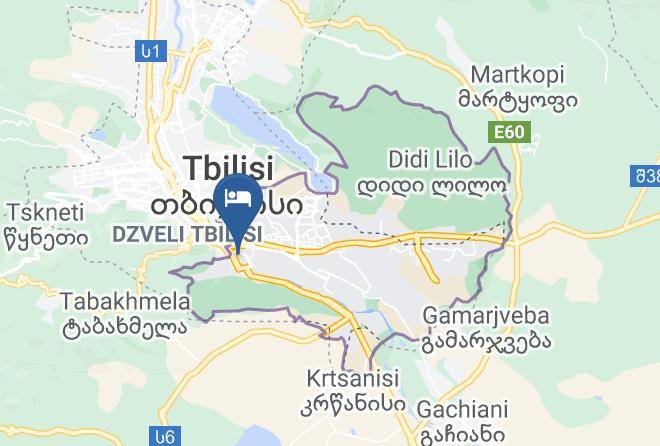 Tbilisi - Blue Hotel Maps