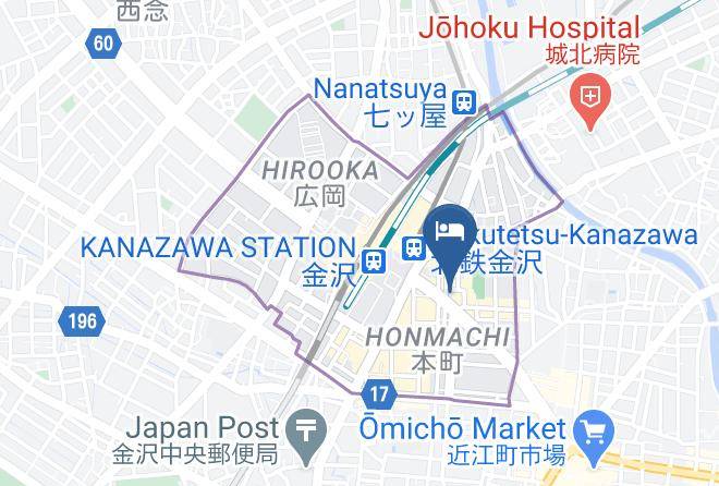 Kanazawa City - Blue Hour Kanazawa Maps