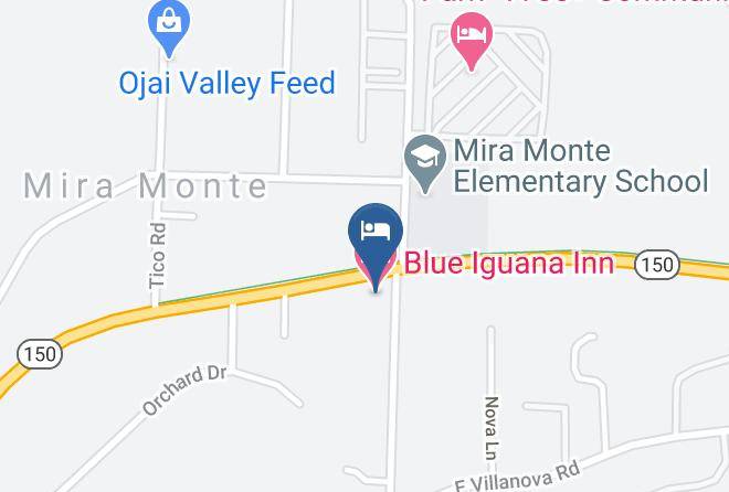 Ventura - Blue Iguana Inn Maps