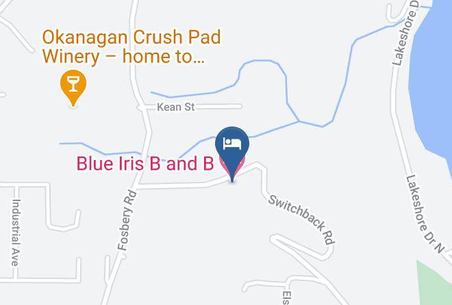 Okanagan Similkameen - Blue Iris B And B Maps