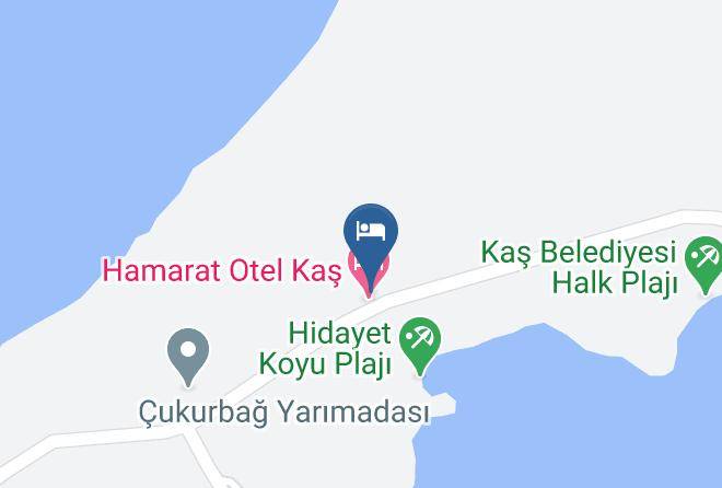 Kas - Blue Island Luxury Hotel Kas Maps