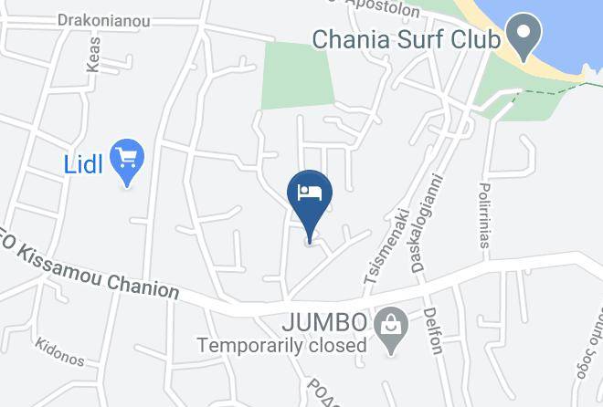 Blue Island Luxury Suite Map