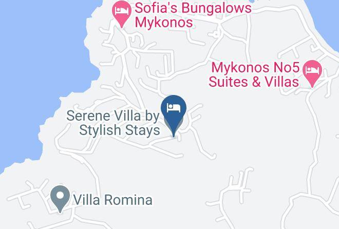 Mykonos - Blue Ivi Mykonos Maps