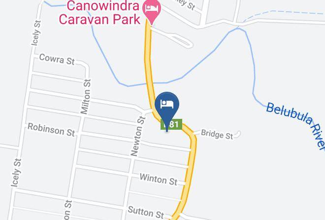 Cabonne - Blue Jacket Motel Canowindra Maps